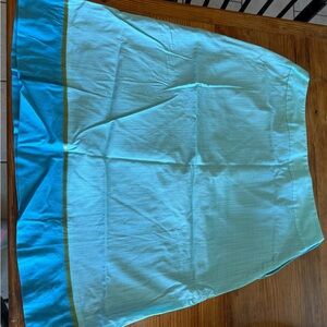 Eddie Bauer Blue A-Line Knee-Length Skirt for Casual Wear